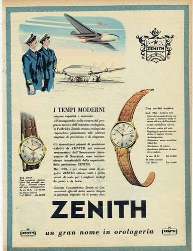 Zenith orologio 1955 anni - zenith,